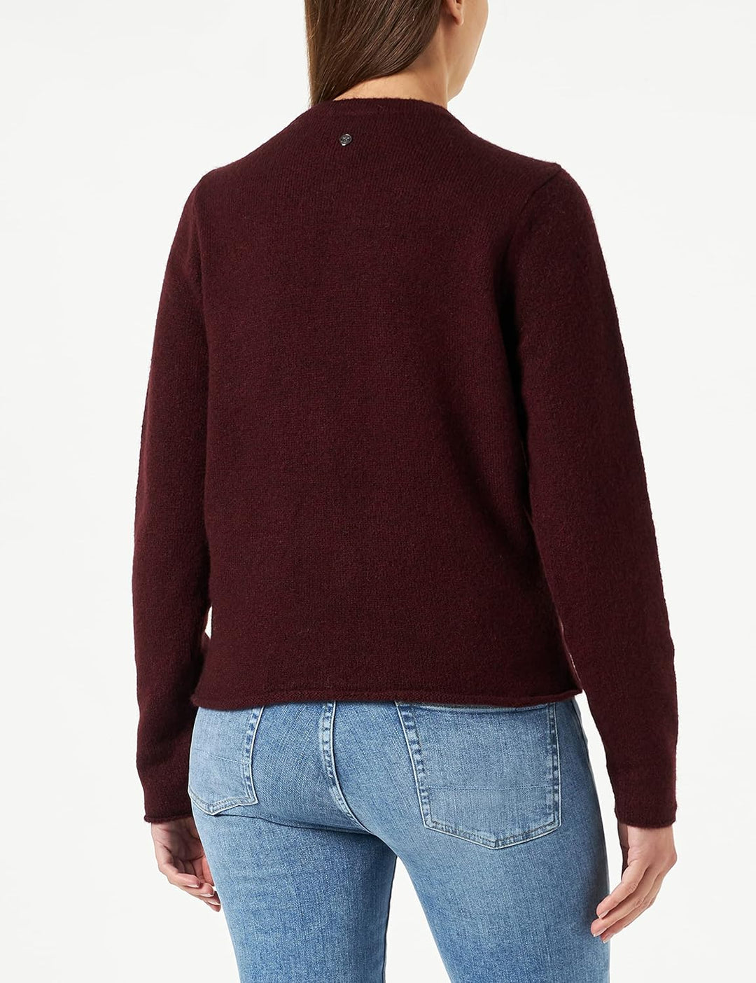 MUSTANG Damen Carla C Knot Pullover XS Decadent Chocolate 3242, XS Decadent Chocolate 3242