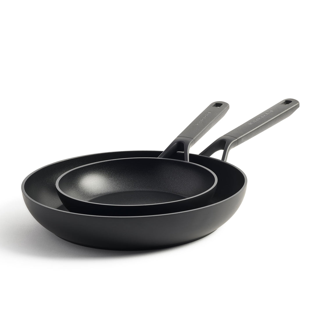 KitchenAid Classic Forged Bratpfannen-Set (20cm und 28cm), hart anodisiert, PFAS-freie gesunde keram
