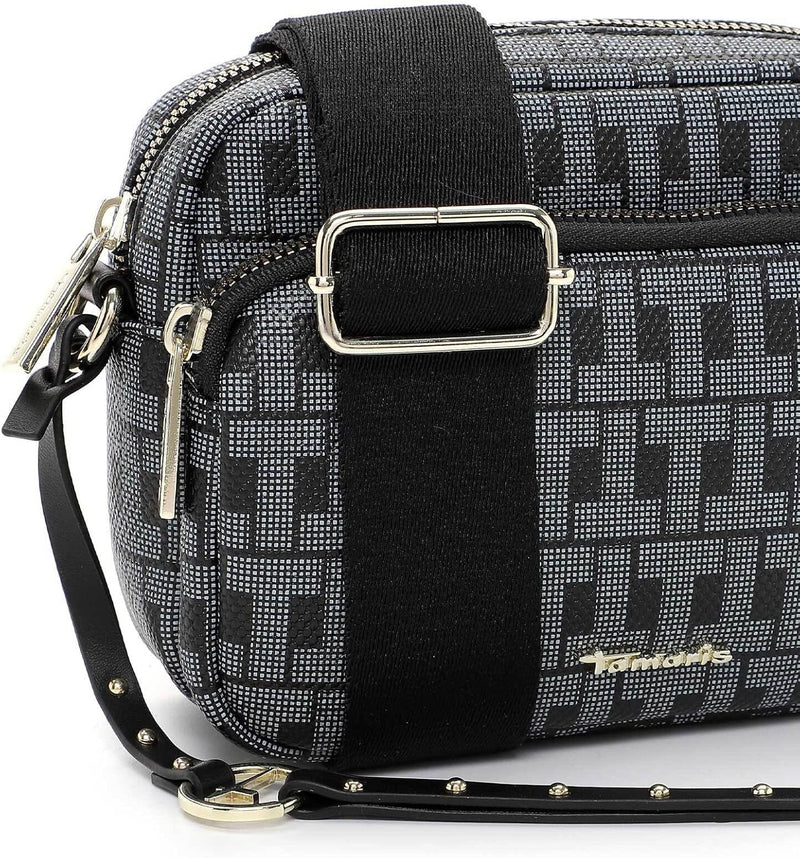 Tamaris Umhängetasche Linn 32260 Damen Handtaschen Ornament Einheitsgrösse Black 100, Einheitsgrösse