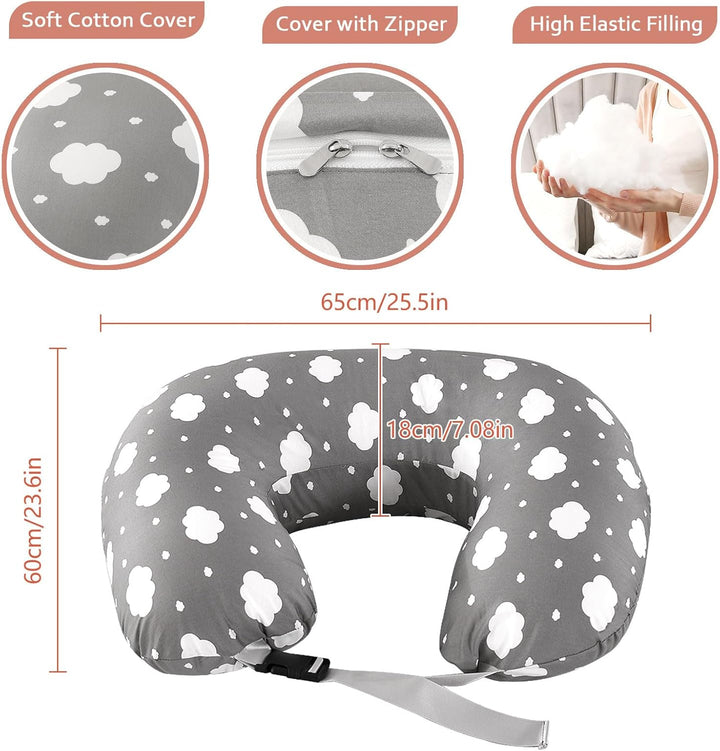 Stillkissen für das Stillen, Ergonomisches Stützkissen Schwangerschaftskissen für Mutter Baby, Still
