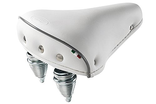 Selle Montegrappa Fahrradsattel Citysattel Cruisersattel Vinatge Sattel SM 110 IRIS Federgestell Mad