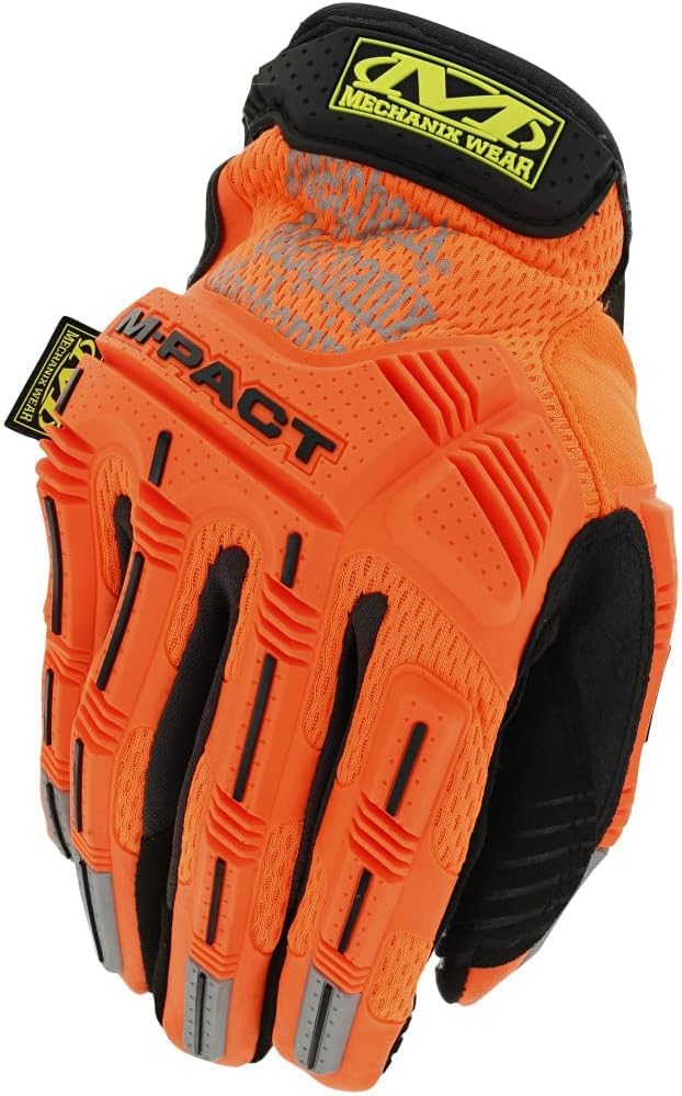Mechanix Wear Hi-Viz M-Pact® Handschuhe (XX-Large, Fluoreszierendes Orange) XXL Fluoreszierendes Ora