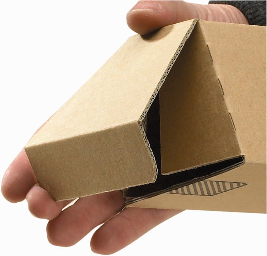 progressPACK Trapez-Versandverpackung Premium Extra PP T00.05 aus doppelter Wellpappe, DIN A1+, 705
