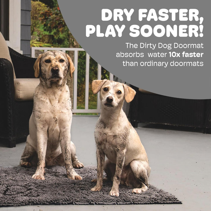 Dog Gone Smart Türvorleger, gross Medium Grau, Medium Grau