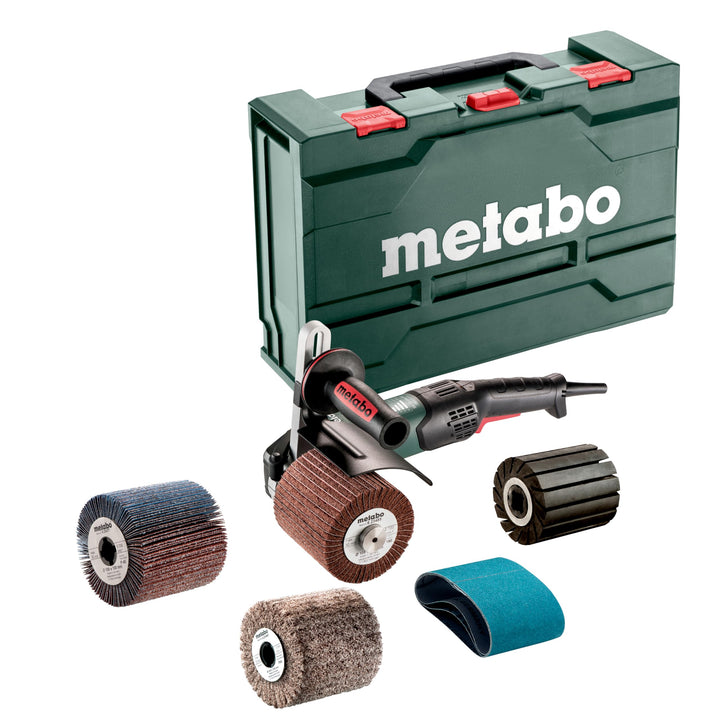 Metabo SE 17-200 RT Set Satiniermaschine, 602259500, im Stahlblech-Tragkasten