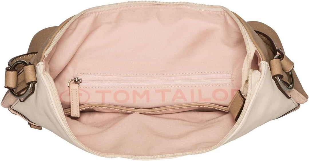 TOM TAILOR bags Jule Damen Hobo Bag Schultertasche 31,5 x 12,5 x 28 Mixed Rose, 31,5 x 12,5 x 28 Mix