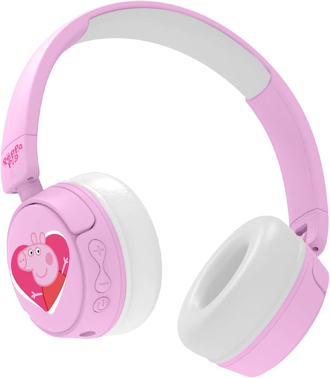 OTL Technologies Peppa Pig Kinder-Kopfhörer mit Lautstärkeregler und Audio-Sharing-Kabel
