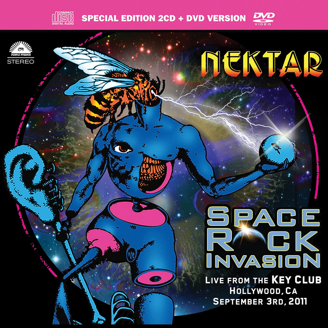 Space Rock Invasion, Audio-CD