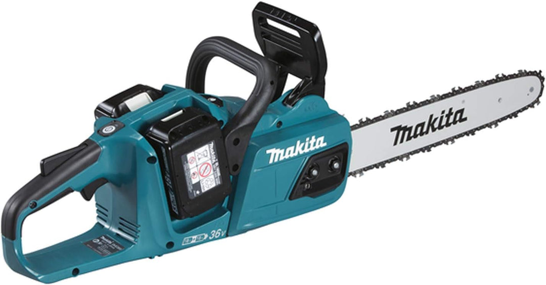 Makita DUC355PT2 Twin Kettensäge, 18 V / 36 V, LXT, kabellos, 35 cm, Lithium, 2 x 5,0 cm Single, Sin