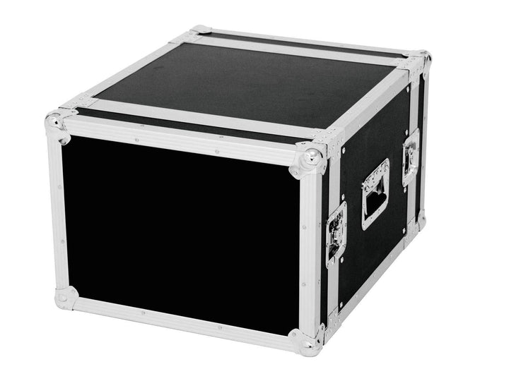 ROADINGER Verstärkerrack PR-2, 8HE, 47cm tief | Flightcase für 483-mm-Geräte (19") | 9 mm mehrschich