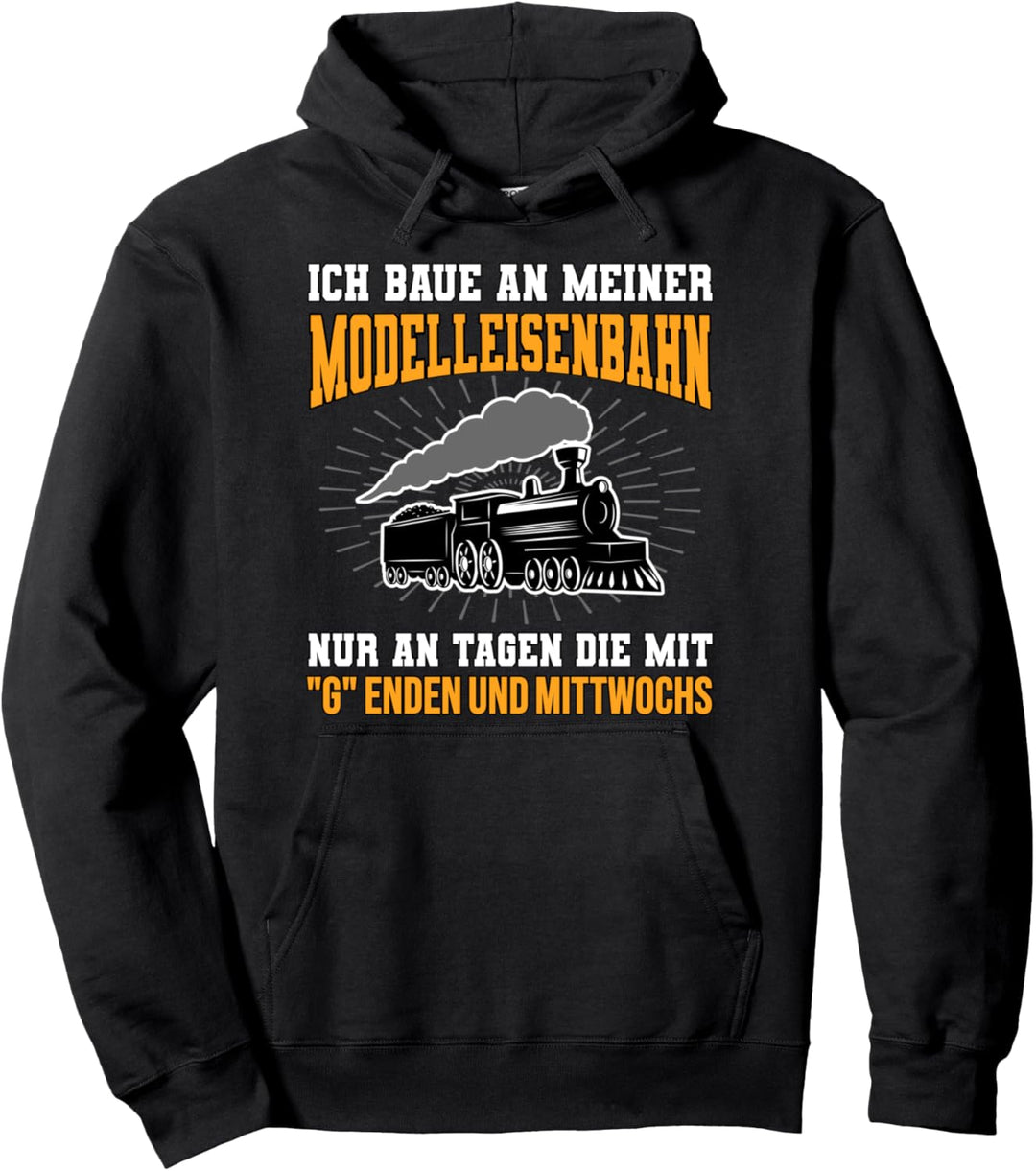 Modelleisenbahn Hobby Modellbau Modellbahn Spur H0 Pullover Hoodie