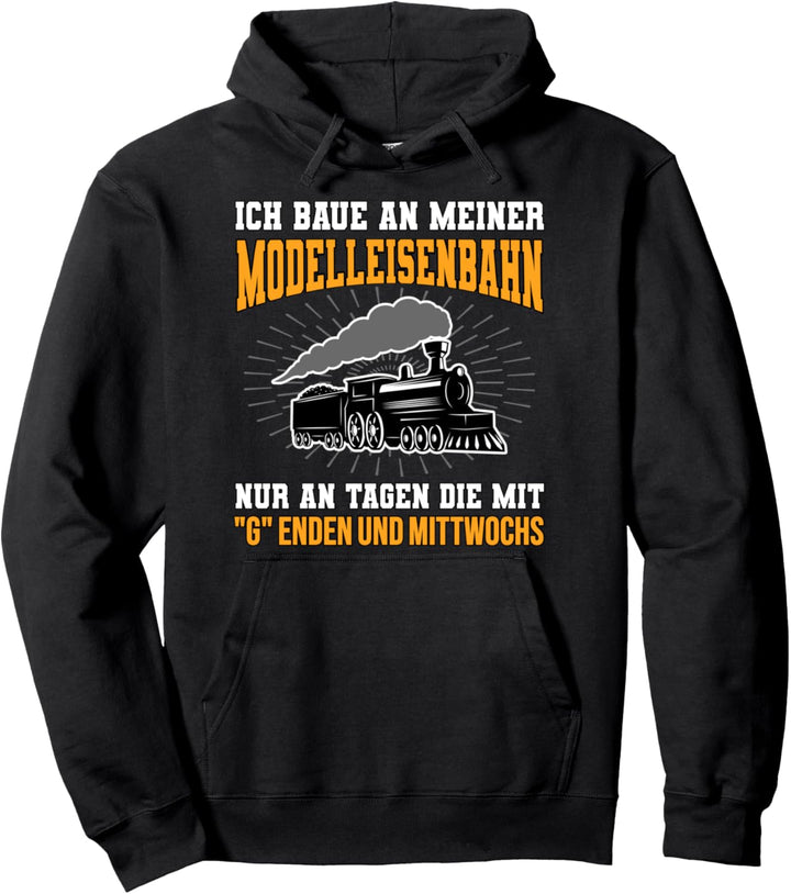 Modelleisenbahn Hobby Modellbau Modellbahn Spur H0 Pullover Hoodie