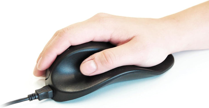 HIPPUS M2WB-LC HandShoe Mouse rechts M | optische Maus | ergonomisches Design,- Vorbeugung gegen geg