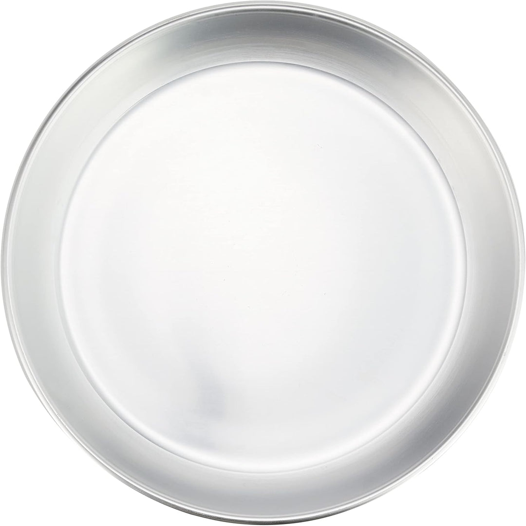 Pentole Agnelli Linie Aluminium 3 mm Tablett zum Meeresfrüchte 50 cm Silber/schwarz, 50 cm