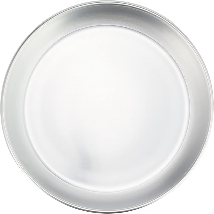 Pentole Agnelli Linie Aluminium 3 mm Tablett zum Meeresfrüchte 50 cm Silber/schwarz, 50 cm