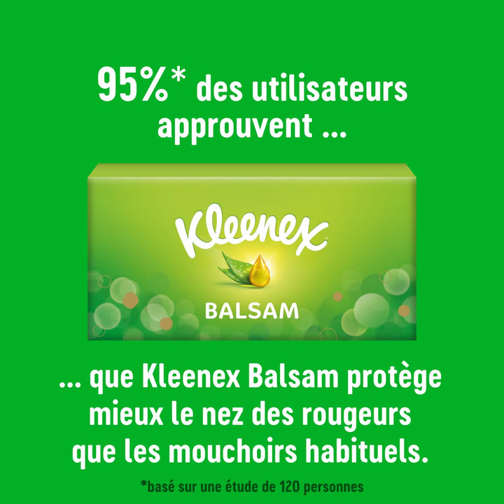 Kleenex® Balsam Papiertaschentücher, 24 Stück