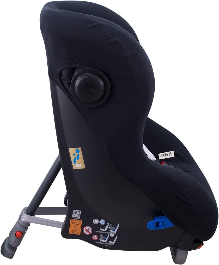 JYOKO Kids Bezug kompatibel mit Romer Britax Max Way Plus (Black Series), Black Series