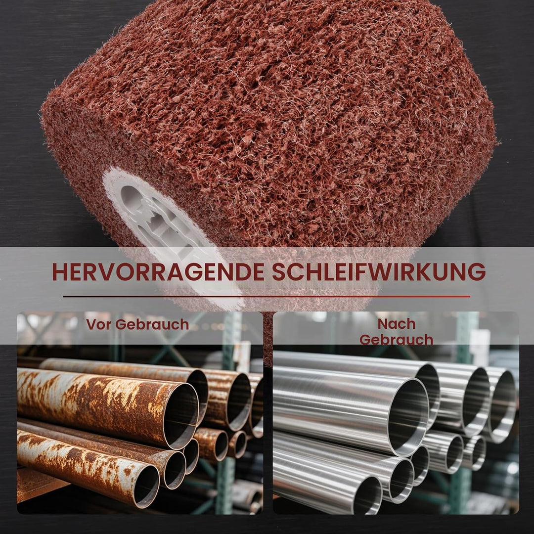 Nylonbürste Schleifwalze Bürste Satinierwalze, Schleifrolle Bürste, Schleifhülsen Für Satiniermaschi