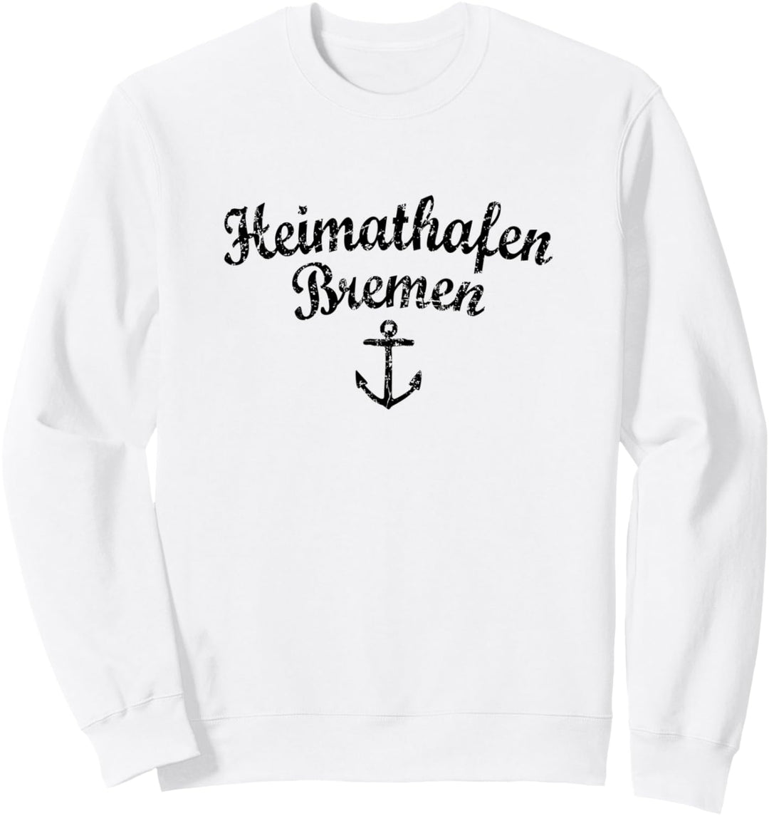 Heimathafen Bremen (Vintage/Schwarz) Boot & Segel Bremen Sweatshirt