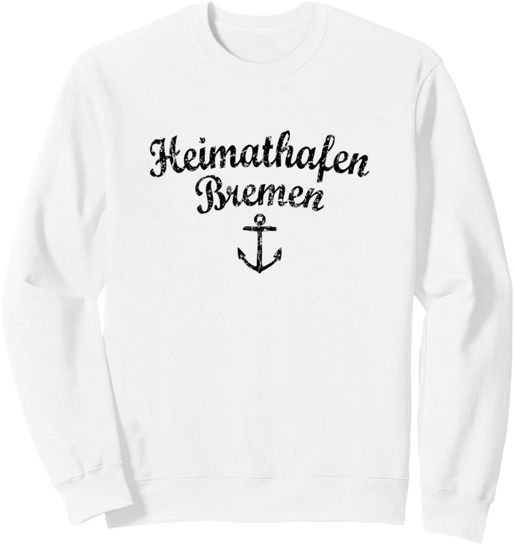 Heimathafen Bremen (Vintage/Schwarz) Boot & Segel Bremen Sweatshirt