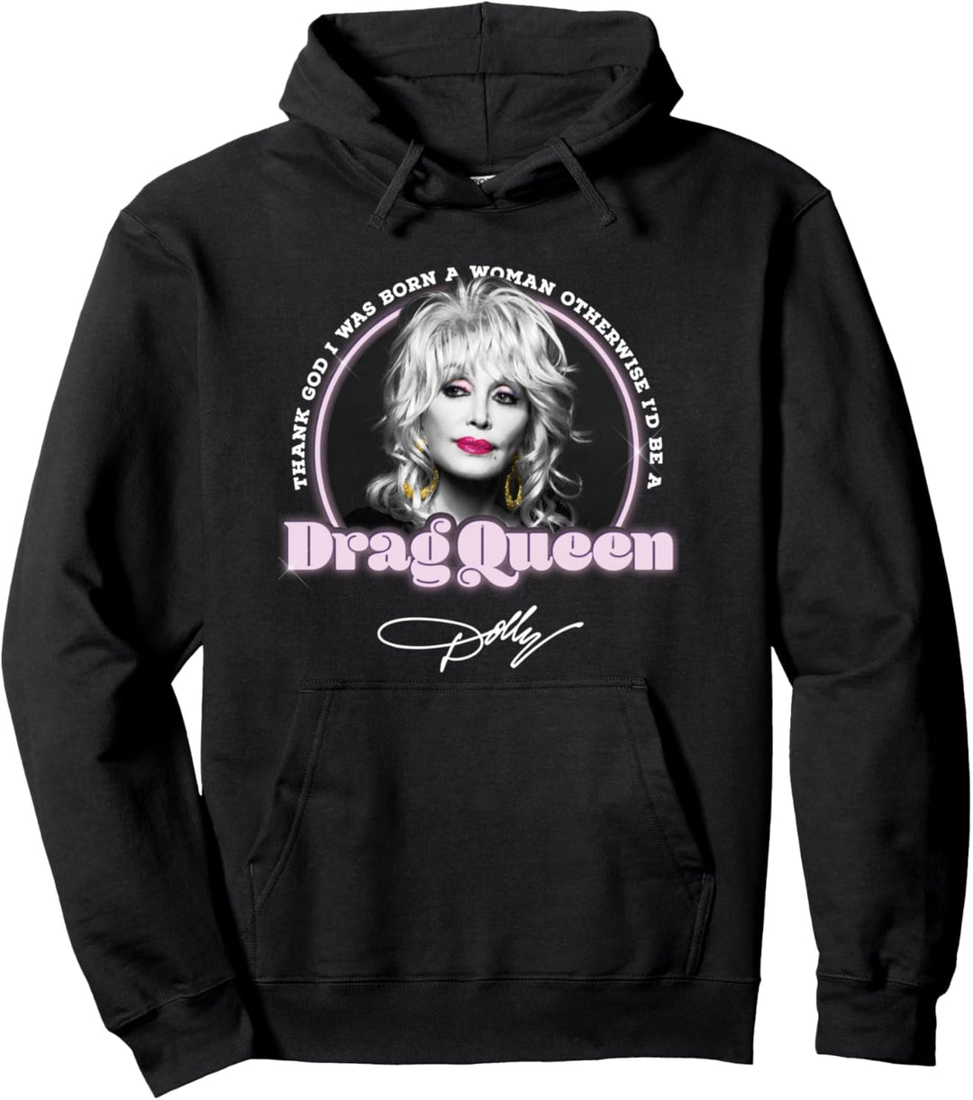 Dolly Parton Dragqueen Pullover Hoodie
