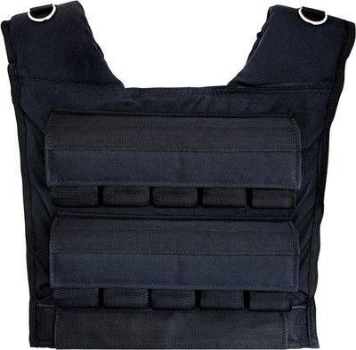 RAMASS Fitness Gewichtsweste, Weight Vest 1kg - 20 kg, herausnehmbare Metall-Gewichte, perfekt für C