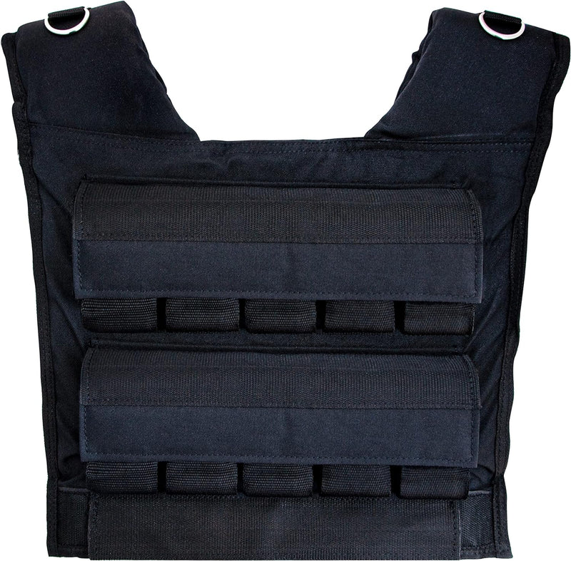 RAMASS Fitness Gewichtsweste, Weight Vest 1kg - 20 kg, herausnehmbare Metall-Gewichte, perfekt für C