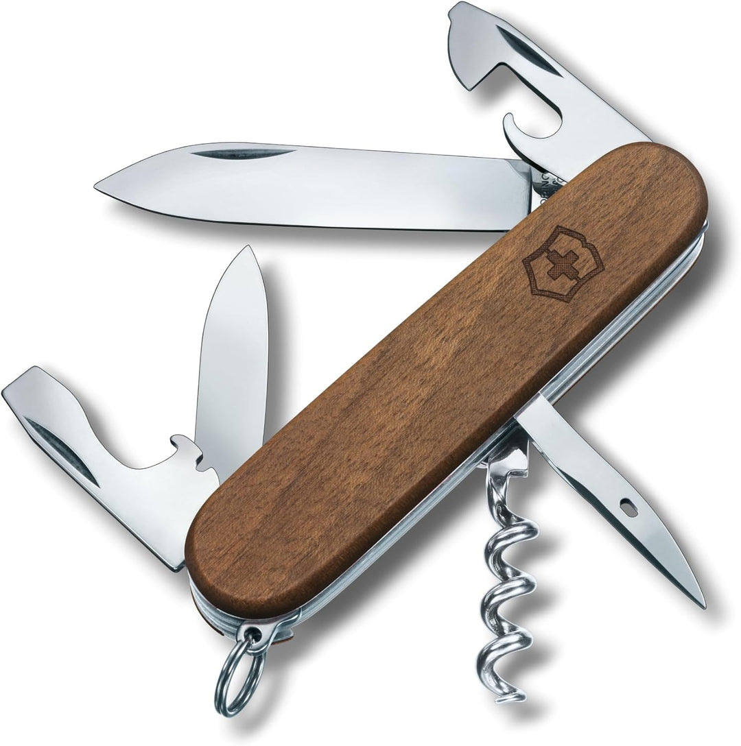 Victorinox Schweizer Taschenmesser, Spartan, Swiss Army Knife, Multitool, 10 Funktionen, Kombi-Spitz