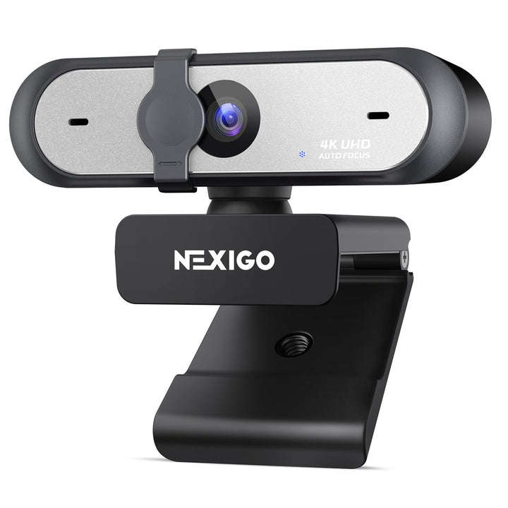 NexiGo N660P Pro 4K Webcam mit Verzerrungsfreier Linse, 1080p 60 FPS Autofokus USB Streaming Kamera,