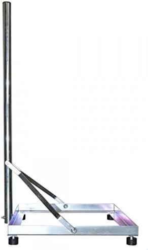 Premium X Balkonständer 50x50cm Stahl 1m Mast Flachdachständer Flachdachalterung für Sat Anlagen, DV