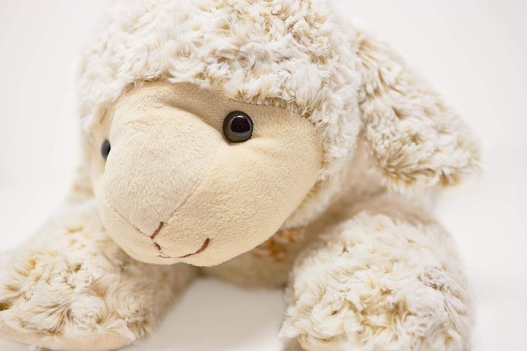 Mollis Molli Toys Lamm Shaun Kuscheltier - Plüschtiere entwickelt in Schweden (50 cm), 50 cm