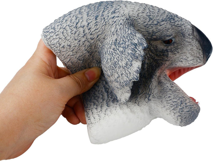 Andux Tier Handpuppe Realistisches Interaktives Rollenspiel Handpuppenspielzeug aus Weichgummi DWSO-