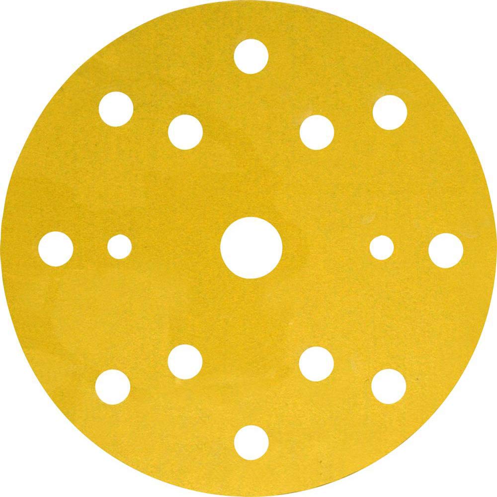 3M Hookit Schleifscheibe 255P, 150 mm, P80, LD861A, 100 Stück / Karton, P80