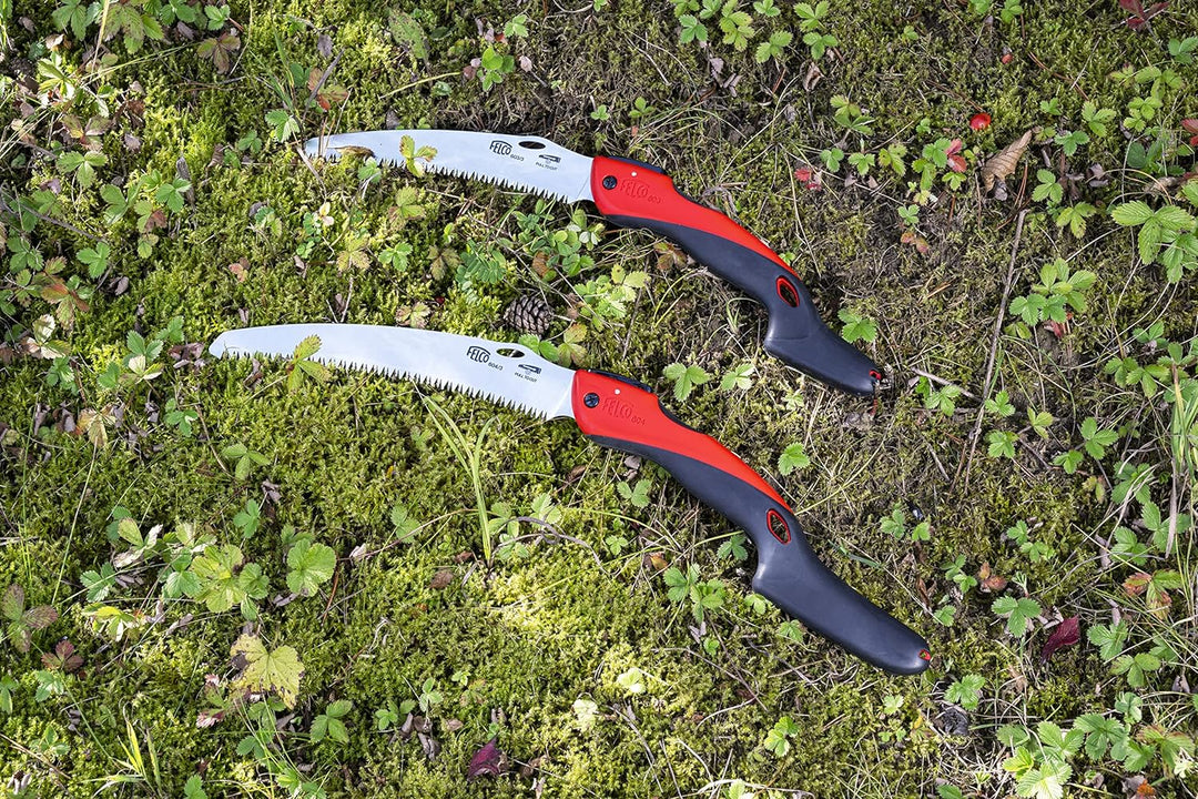 FELCO Baumsäge 604 (klappbare Säge, Klingenlänge 24 cm, mit ziehendem Schnitt, Holzsäge, für Weinbau