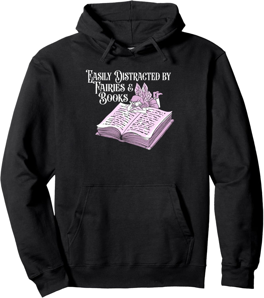 Leseratte Fee Bücherwurm Lesen - Bibliothek Bücher Buch Pullover Hoodie