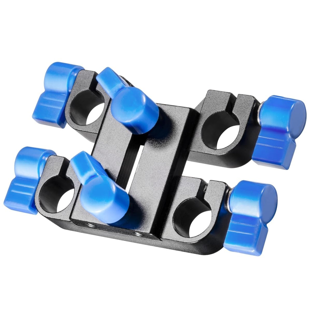Walimex Pro 15 mm Doppel-Klemmblock für Video Rig