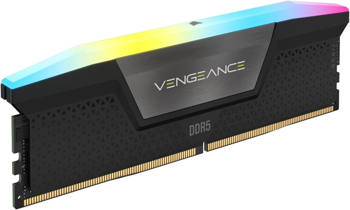 CORSAIR Vengeance RGB DDR5 RAM 32GB (2x16GB) 7000MHz CL34 Intel XMP 3.0 Desktop-Arbeitsspeicher – Sc
