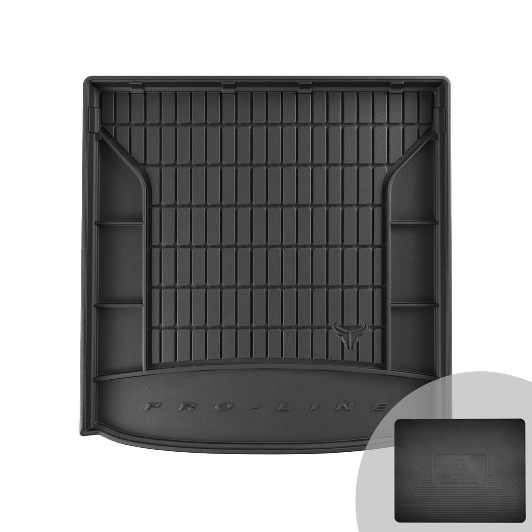 FROGUM ProLine 3D Gummimatte Exklusive Auto Kofferraummatte Kofferraumwanne für Volkswagen Golf VII