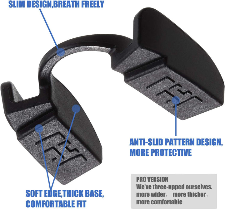 Gewichtheben-Mundstück für Fitness und Fitnessstudio, Powerlifting Mundschutz alle Arten von Kraftsp