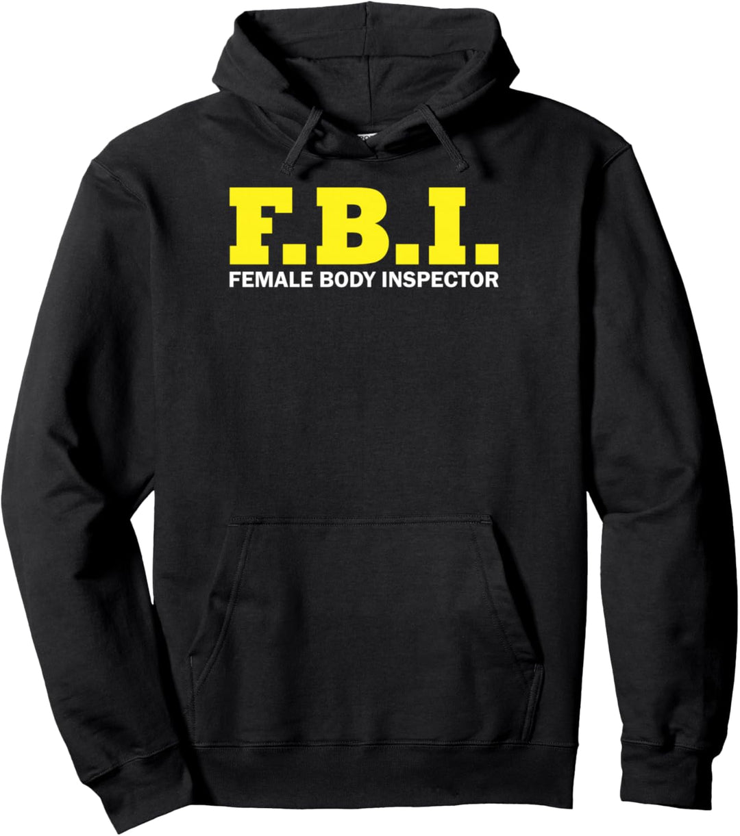 FBI Jungs Kostüm Karneval Logo Pullover Hoodie