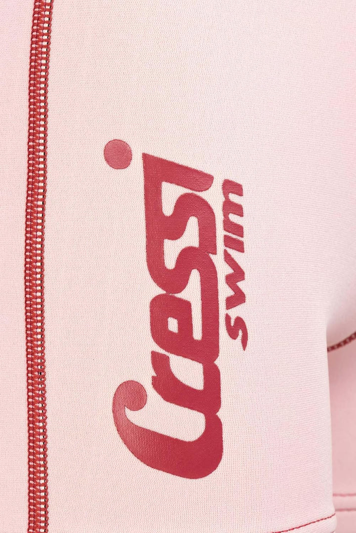 Cressi Kid Shorty Wetsuit 1.5 mm - Shorty Neoprenanzug für Kinder Ultra Stretch Neopren Rosa/Weiss X