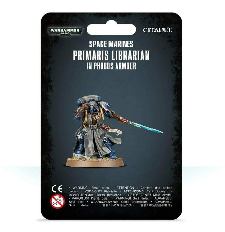 Warhammer 40k - Space Marine Primaris Librarian in Phobos Armour