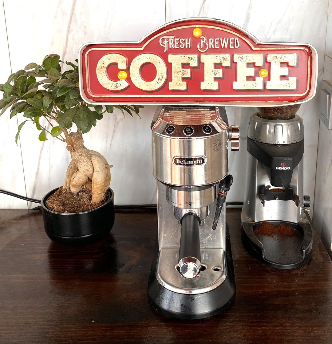 Lampenschild für Café Coffee retro – Vintage-Schild von DiiliHiiri von American Retro Sign Company.