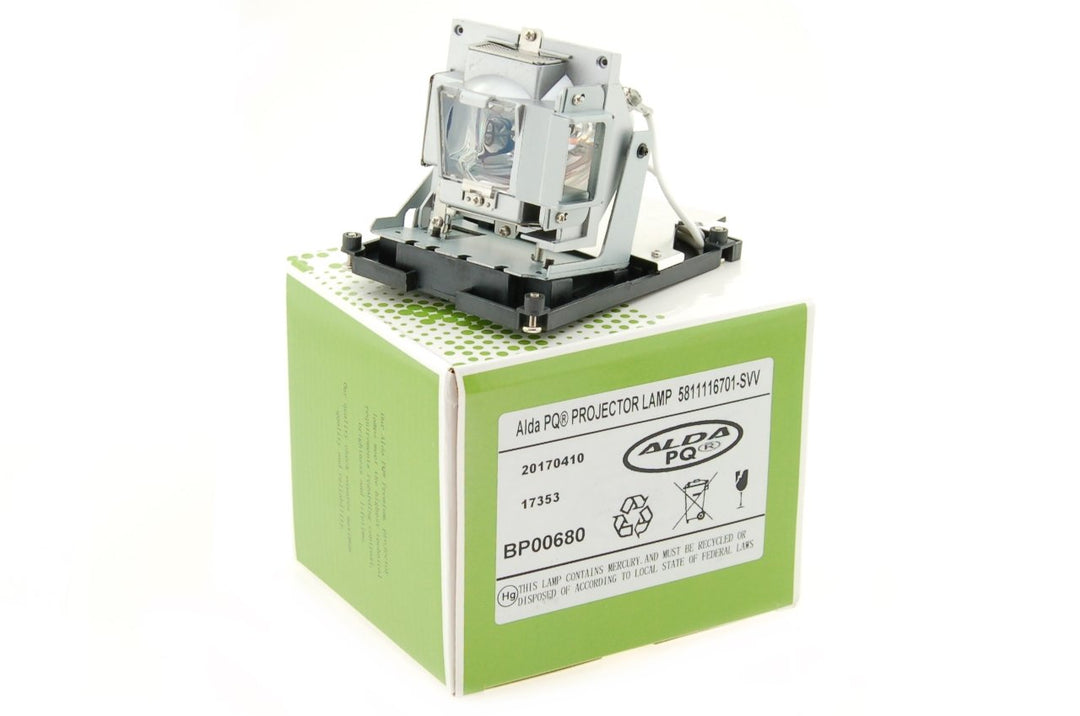 Alda PQ-Premium, Beamerlampe / Ersatzlampe für BENQ SP840 Projektoren, Lampe mit Gehäuse