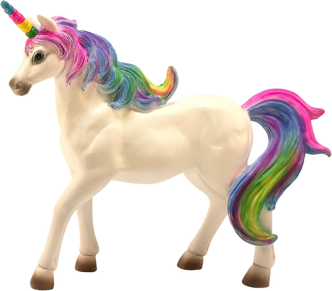 GlitZGlam Regenbogeneinhorn-Set: Mutter (Alana) und Tochter (Penelope) Einhorn Miniatureinhornfigure