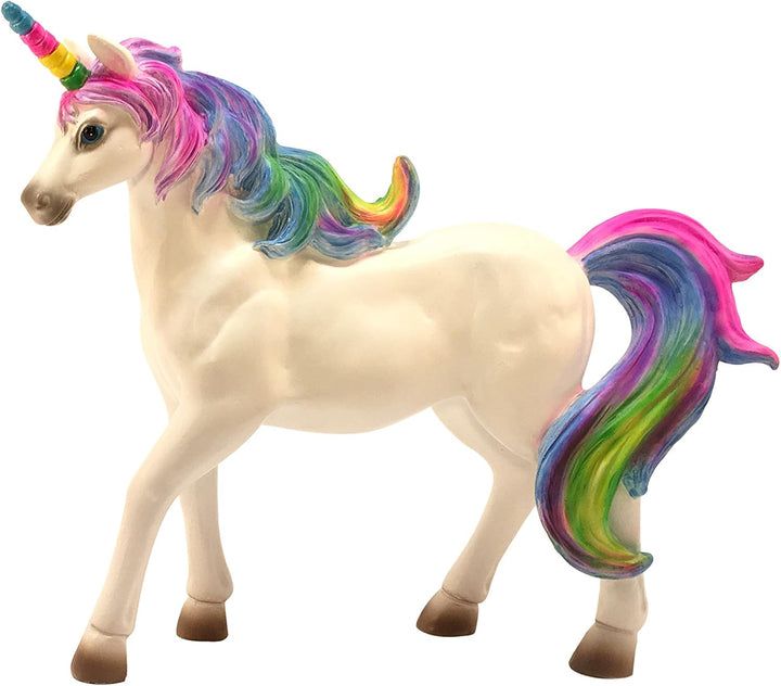 GlitZGlam Regenbogeneinhorn-Set: Mutter (Alana) und Tochter (Penelope) Einhorn Miniatureinhornfigure