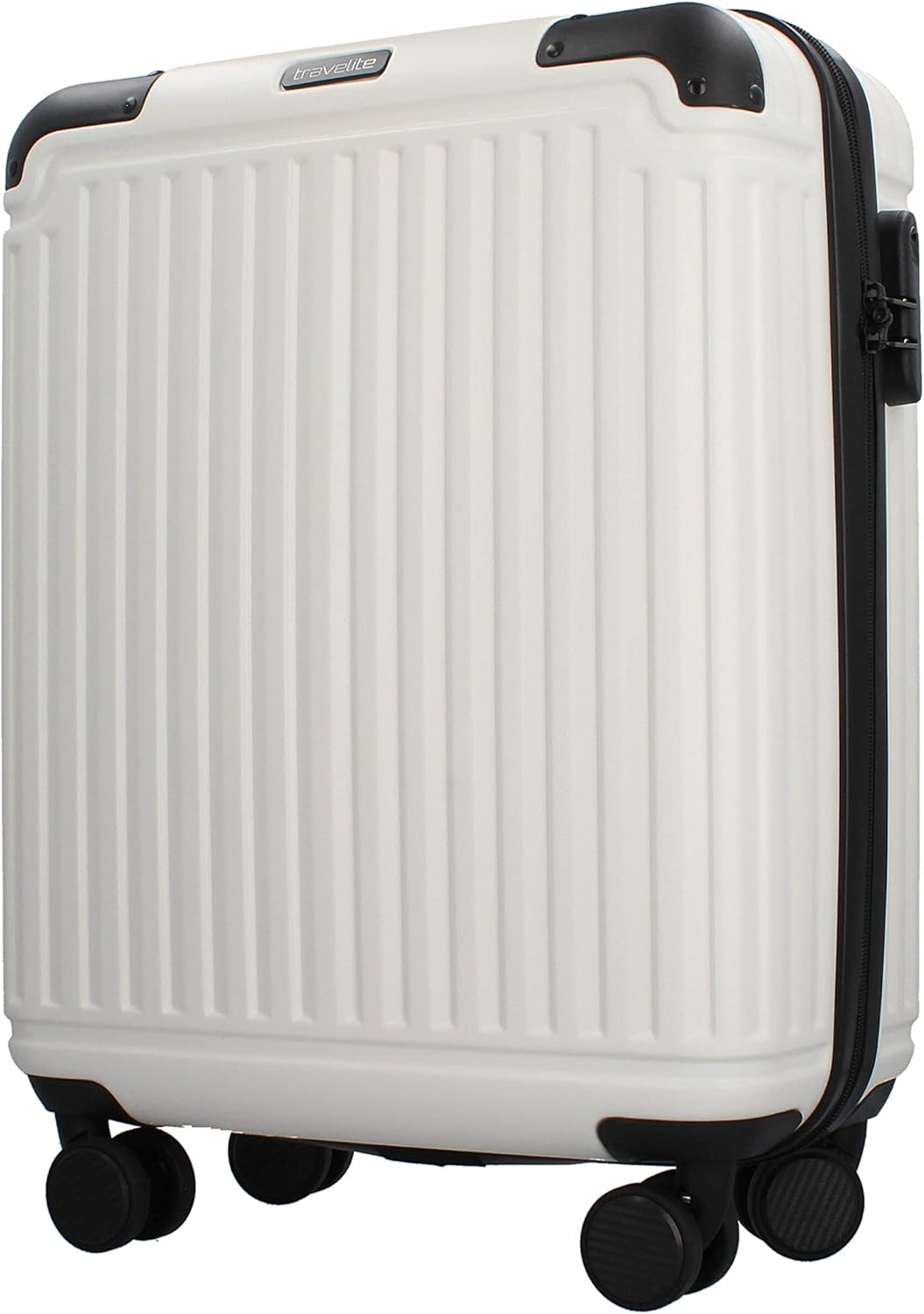 Travelite Cruise - 4-Rollen-Kabinentrolley S 55 cm weiss