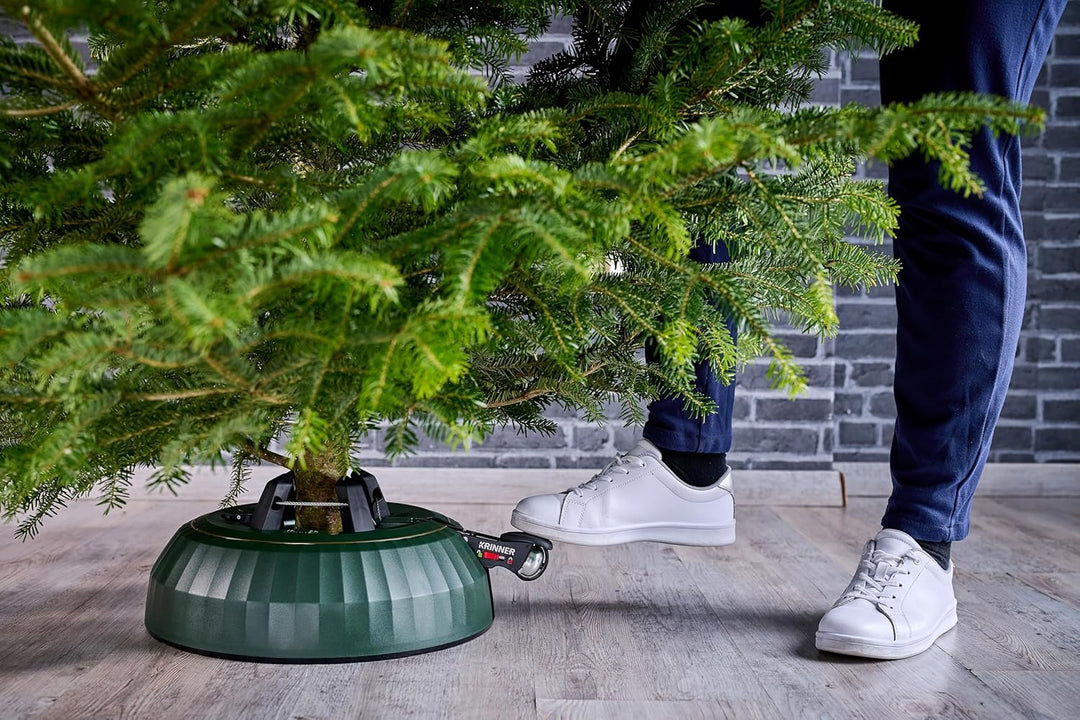 KRINNER® X-Series Deluxe Christbaumständer X-280 Deluxe Weihnachtsbaumständer NEU inkl. Fusspedal mi