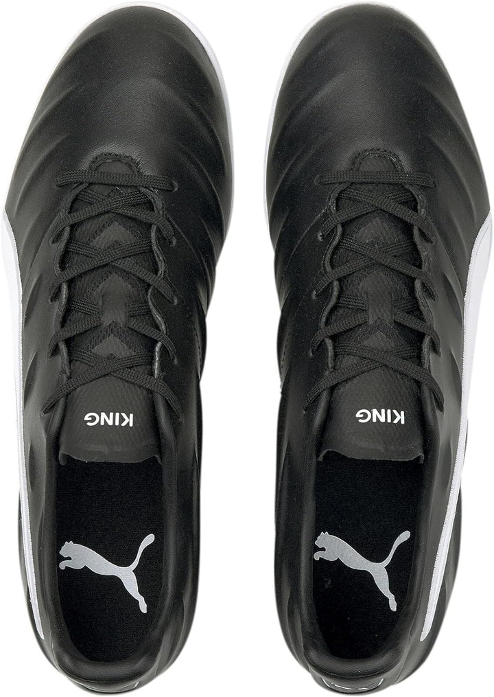 PUMA Unisex King Pro 21 It Fussballschuh 38 EU Puma Black Puma White, 38 EU Puma Black Puma White