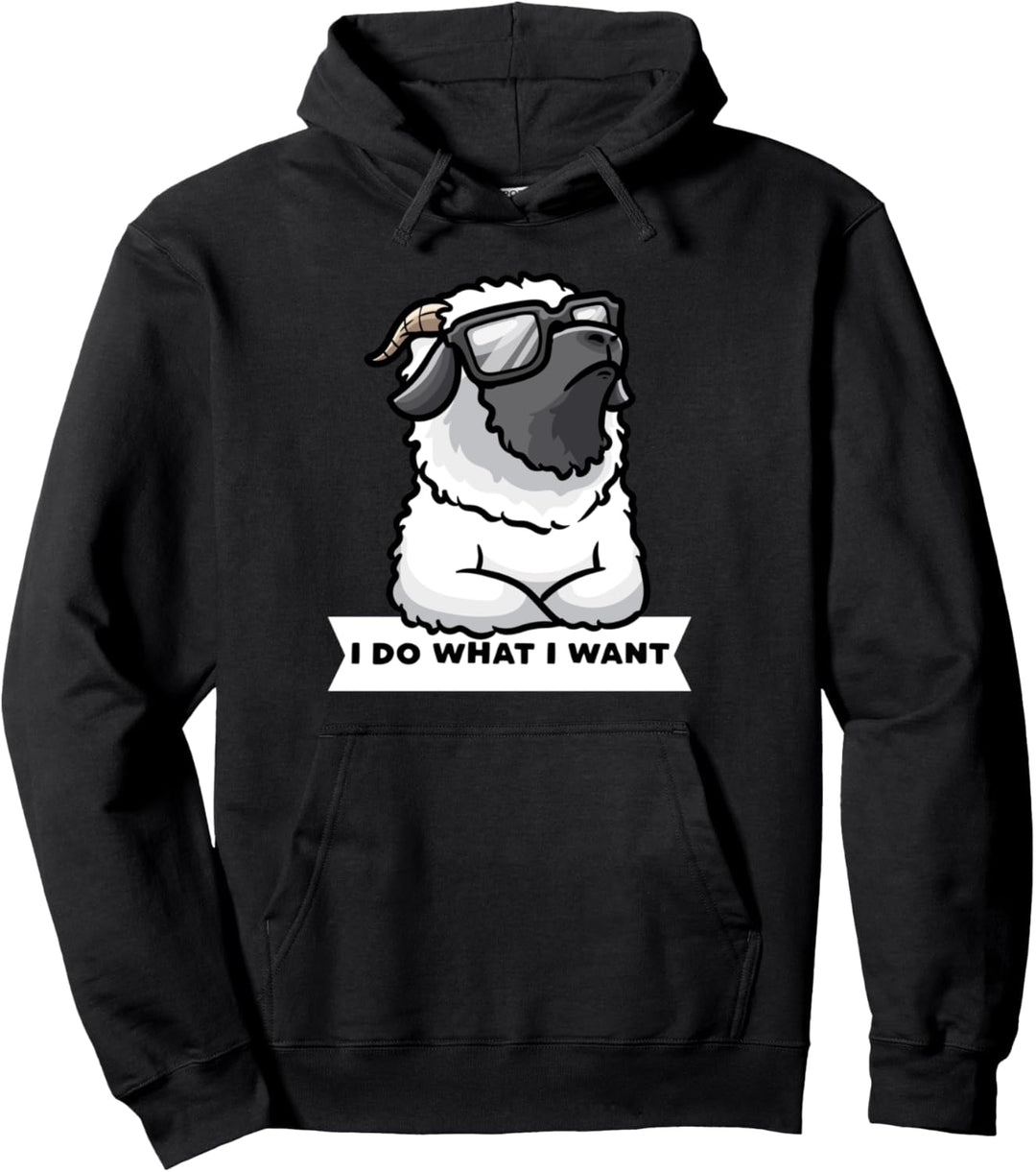 Sturen Walliser Schwarznasenschaf Schafe Pullover Hoodie